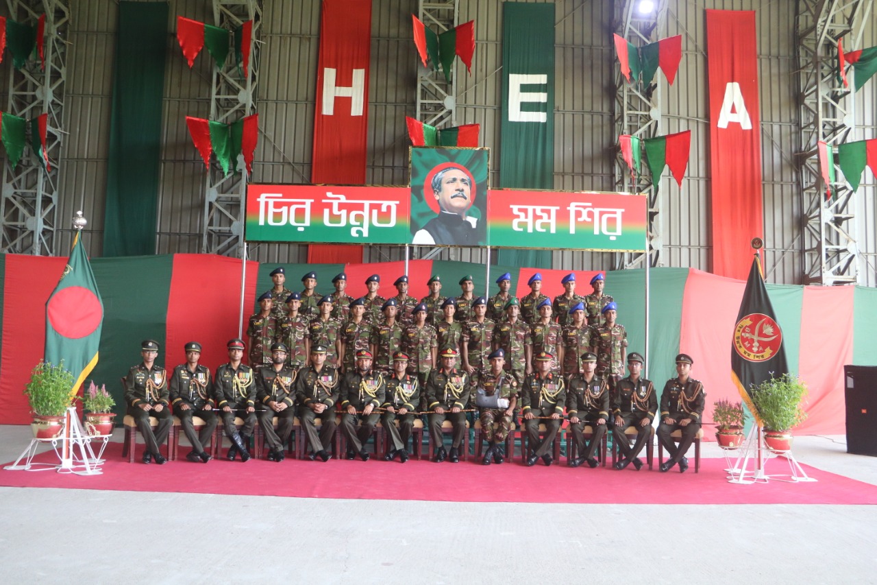 Oath Taking and Rank Adorning Ceremony of 57th BMA Spl (Engrs/Sigs/EME/AEC), 35th Dssc (JAG), 50th DSSC (RV&FC) and 58th DSSC (GL) Course